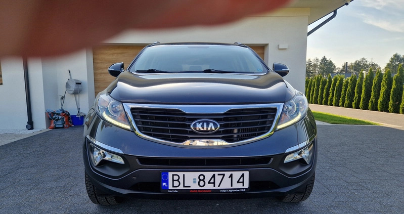 Kia Sportage cena 48999 przebieg: 143000, rok produkcji 2013 z Chęciny małe 781